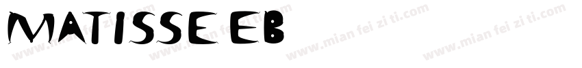 Matisse EB 明朝字体字体转换